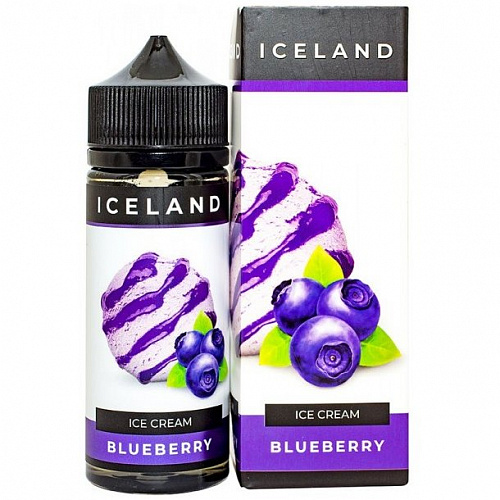 Жидкость Iceland -  Blueberry