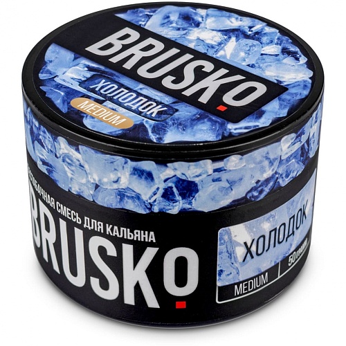 Бестабачная смесь для кальяна BRUSKO - Холодок Бестабачная смесь для кальяна BRUSKO - Холодок