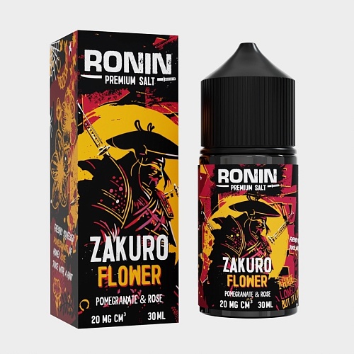 Жидкость Ronin Premium Salt - Zakuro Flower МТ, 30мл