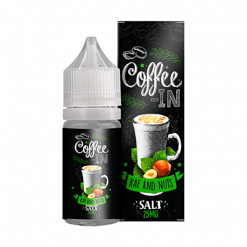 Жидкость COFFEE-IN Salt - Raf ent Nuts