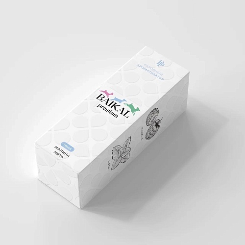 Ароматизатор BAIKAL premium - Малина Мята