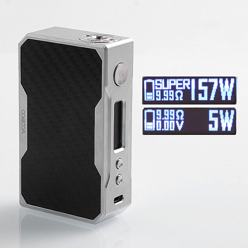 Боксмод VOOPOO Drag 157W Mod (стальная версия) 