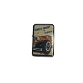Зажигалка бензиновая FARO (под Zippo) Винтажное авто 3 хром плированный Z16